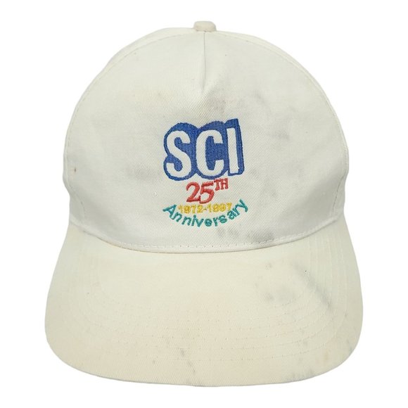 Vintage 1997 SCI 25th Anniversary Snapback Cap Trucker Baseball Hat Embroidered - Picture 1 of 12
